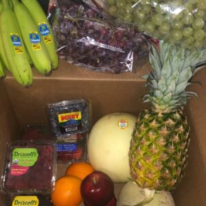 assorted fruit in a box